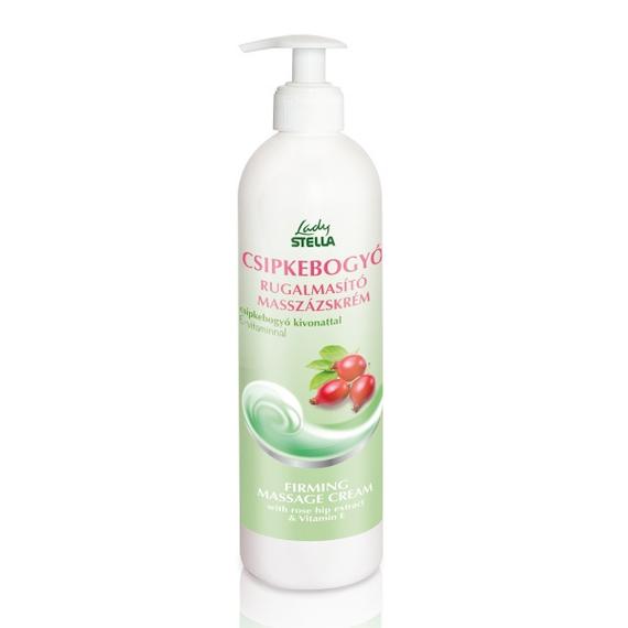 STELLA Csipkebogyó Rugalmasító masszázskrém 500ml