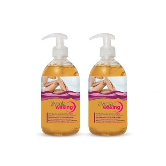 Alveola Waxing Gyantázás utáni lemosó olaj Eukaliptusszal 2x300ml
