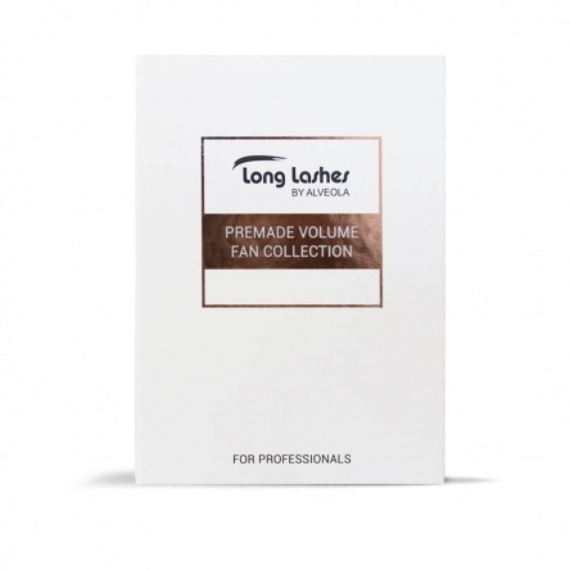 Long Lashes 3D Premium Premade Volume Fans C/0,07 12mm