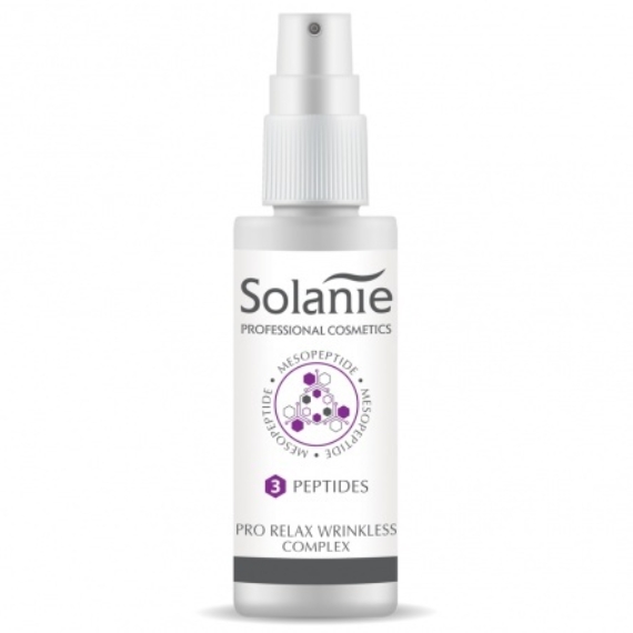 Solanie Pro Relax Wrinkless 3 Peptides Mimikai ránctalanító komplex 30ml