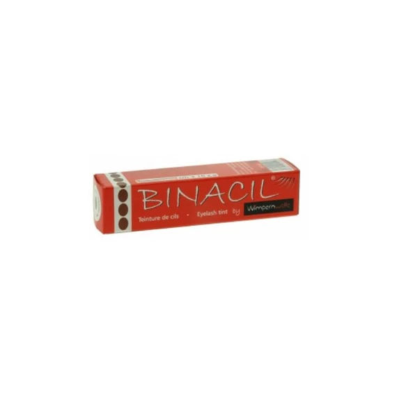 Binacil tartós szemöldök és szempilla festék - natur barna 15 ml