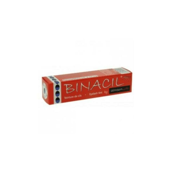 Binacil tartós szemöldök és szempilla festék - kékesfekete 15 ml